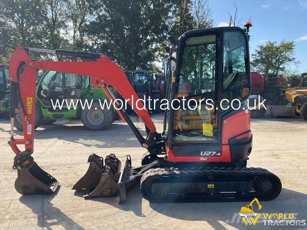 Kubota U 27-4 Mini Excavators <7t (Mini Diggers)