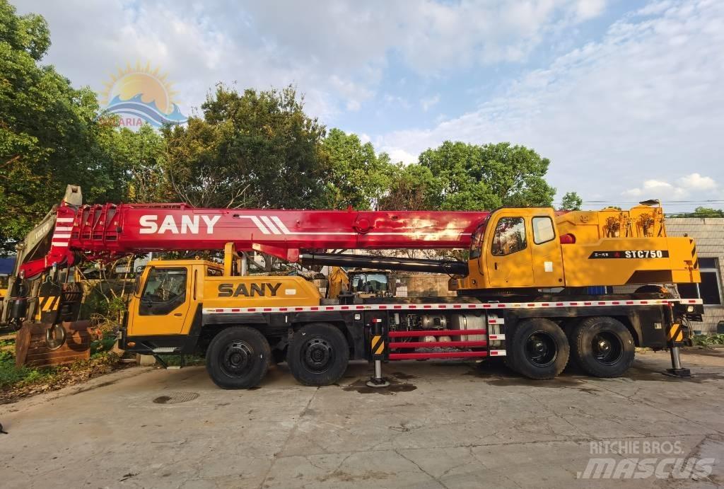 Sany STC 750 Mobile and all terrain cranes