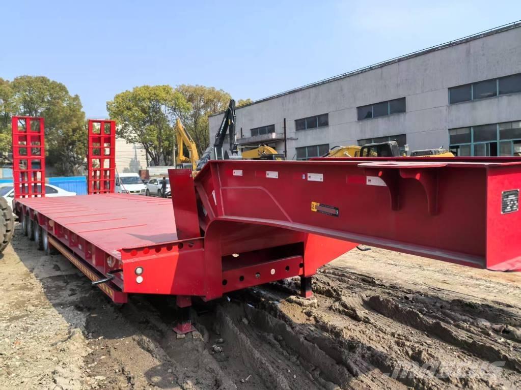 MT MT80 Lowboy trailer