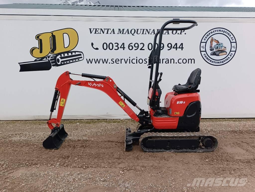 Kubota U 10 Mini Excavators <7t (Mini Diggers)