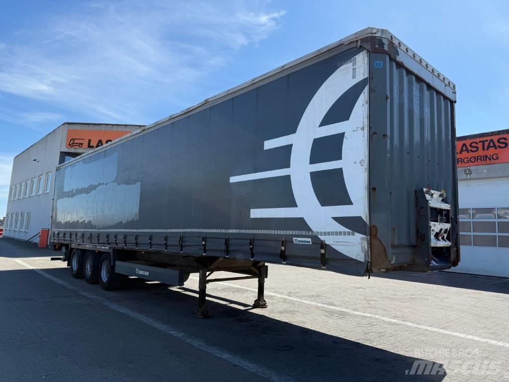 Krone 3 aks gardin Curtain  trailers