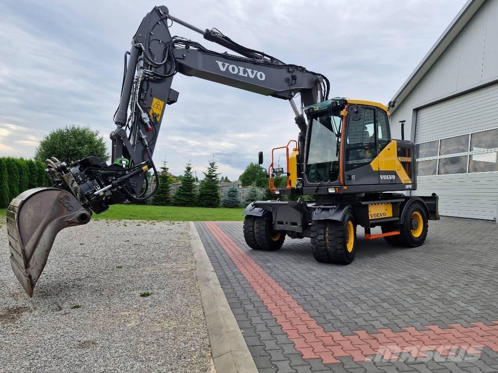 Volvo EWR 170 E Wheeled Excavators