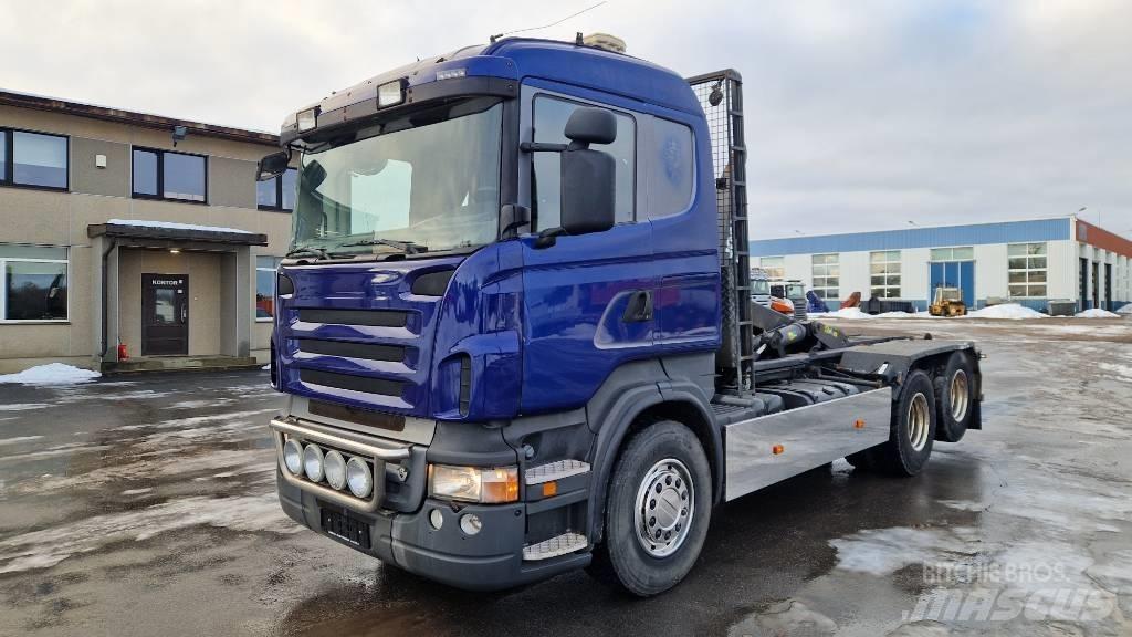 Scania R500 6X2 Hook lift trucks