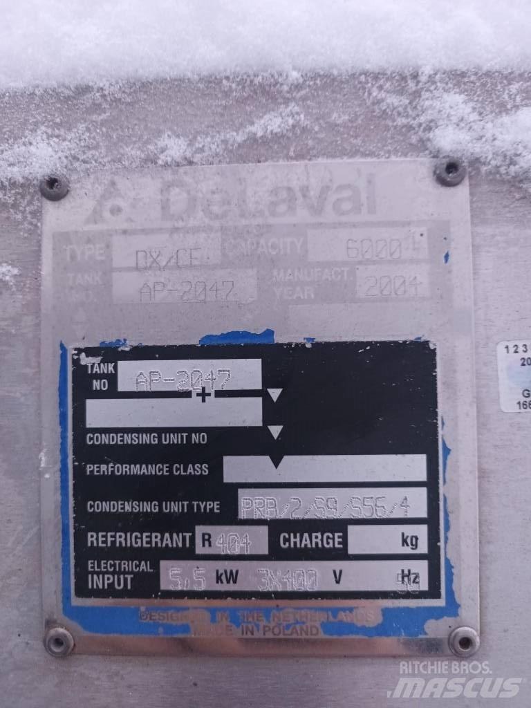Delaval DX-CE Milk storage equipment