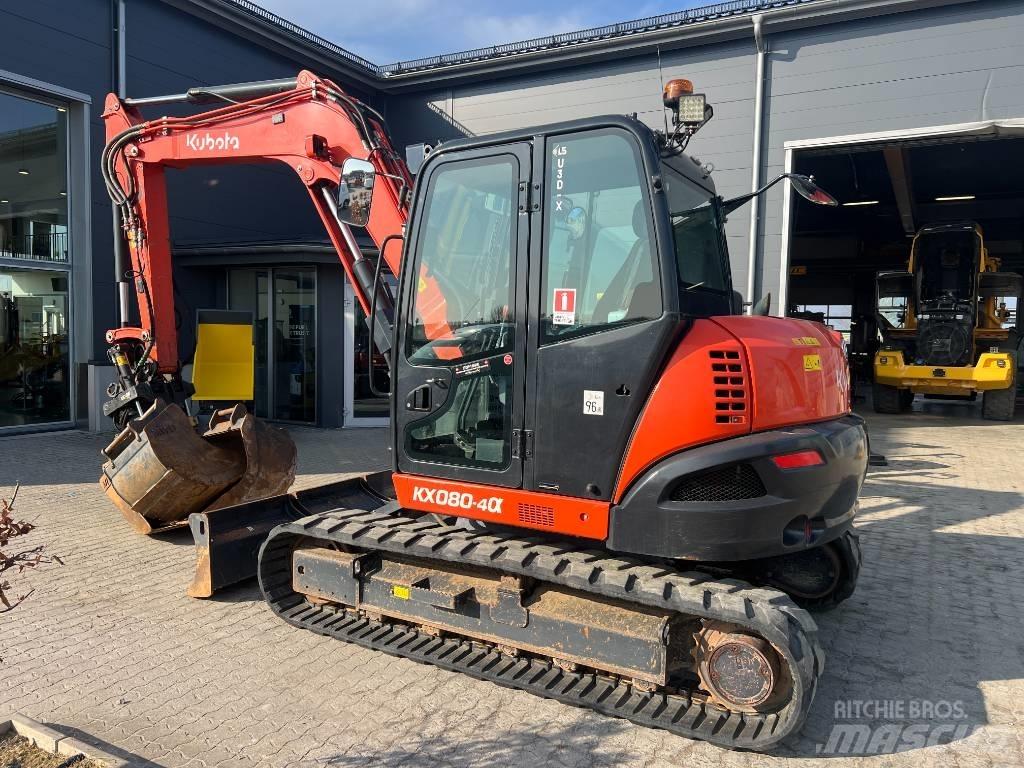 Kubota KX 080-4 Mini excavators  7t - 12t