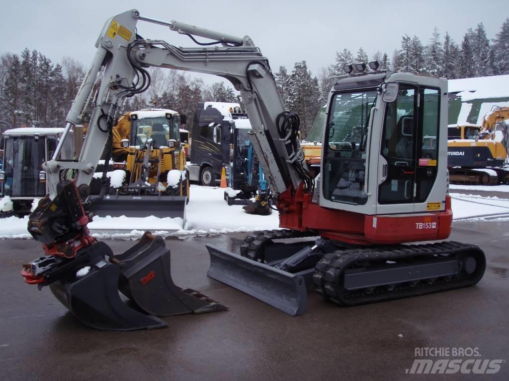 Takeuchi TB153FR Mini Excavators <7t (Mini Diggers)