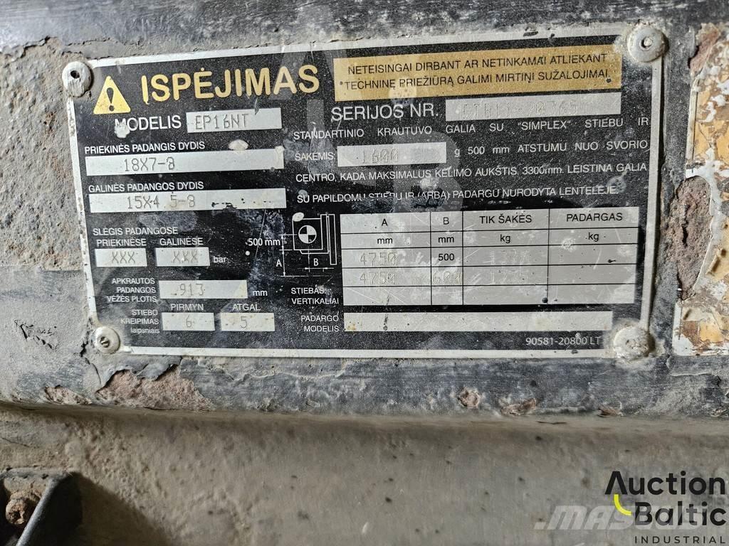 CAT EP 16 NT Electric Forklifts