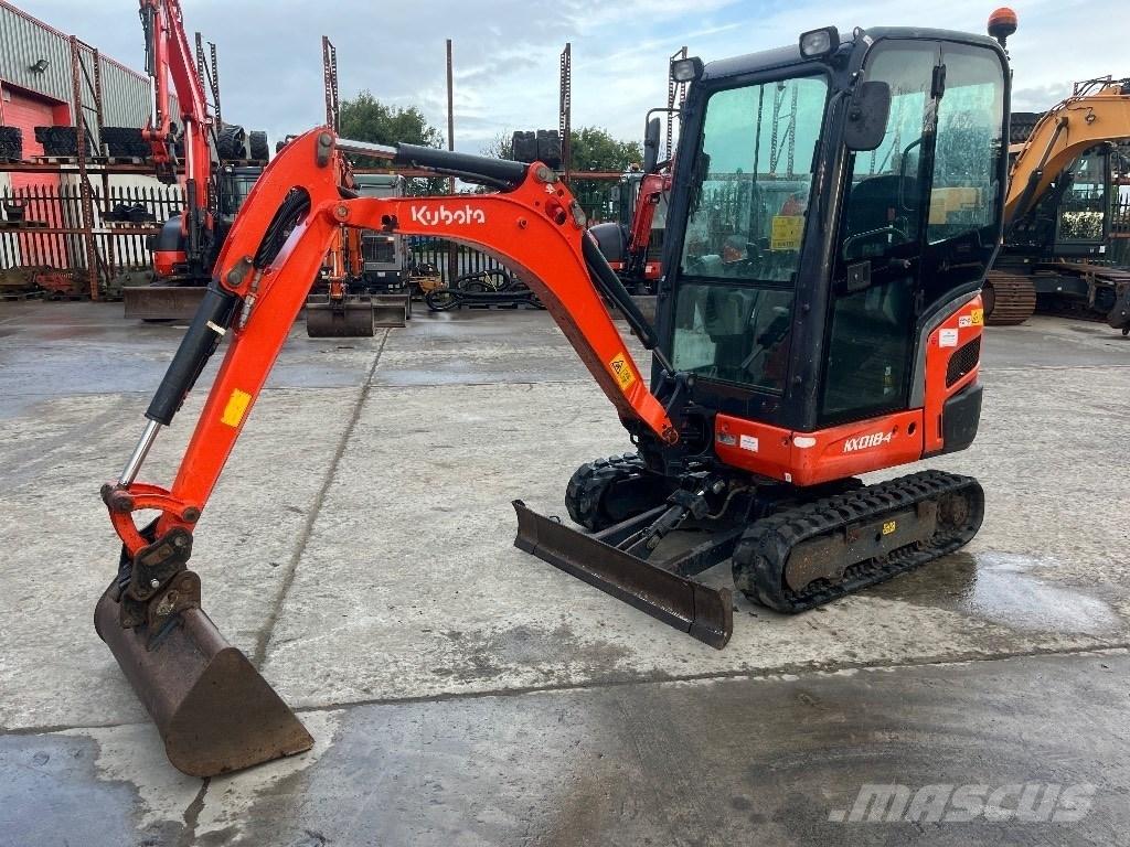Kubota KX 018-4 Mini Excavators <7t (Mini Diggers)
