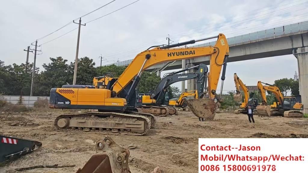 Hyundai Robex 350vs Crawler Excavators