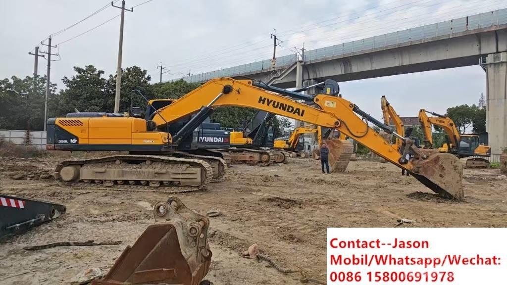 Hyundai Robex 350vs Crawler Excavators