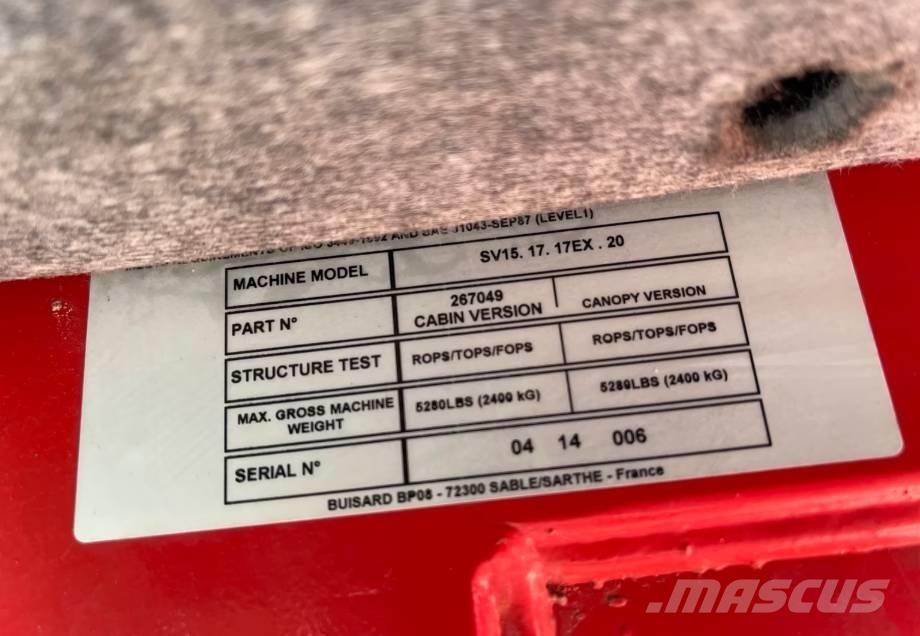 Yanmar SV 15 Mini Excavators <7t (Mini Diggers)