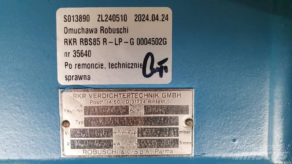 Robuschi RBS 85 Compressor - Accessories