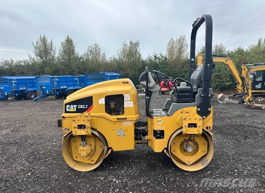 CAT CB 2.7 Twin drum rollers