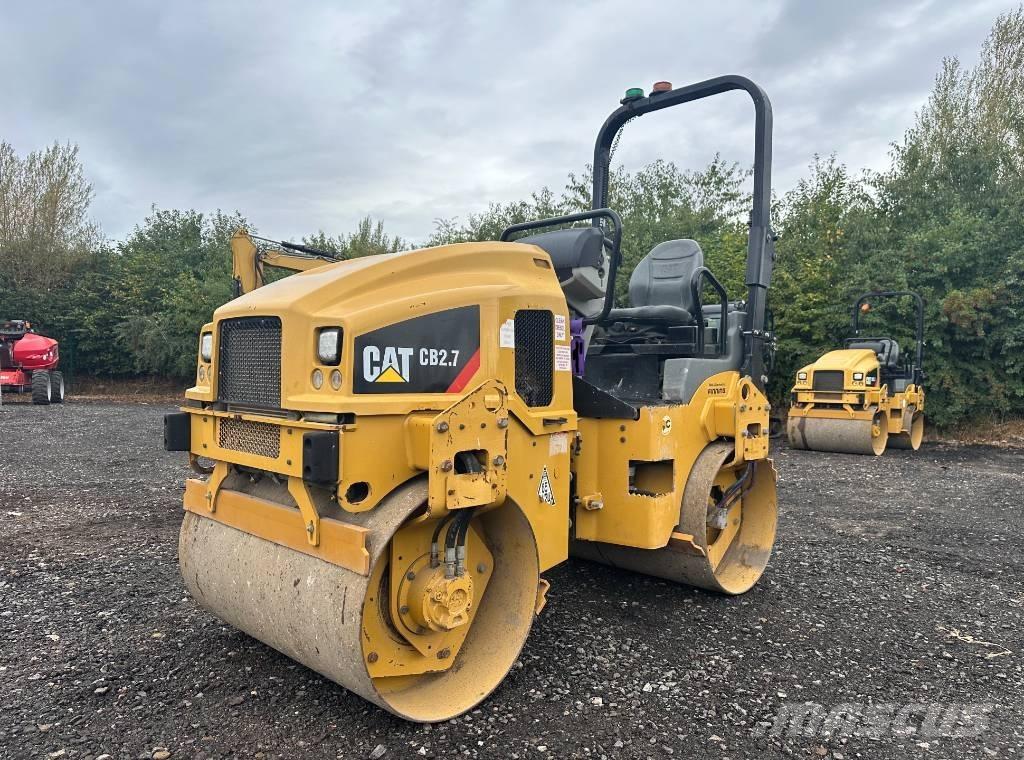CAT CB 2.7 Twin drum rollers
