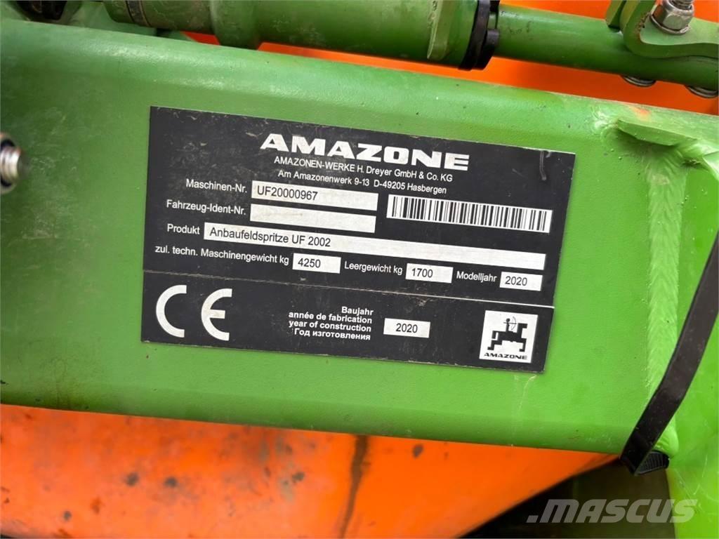 Amazone UF 2002 Trailed sprayers