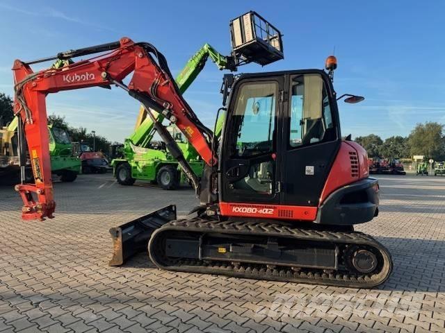 Kubota KX080-4a2 Mini excavators  7t - 12t