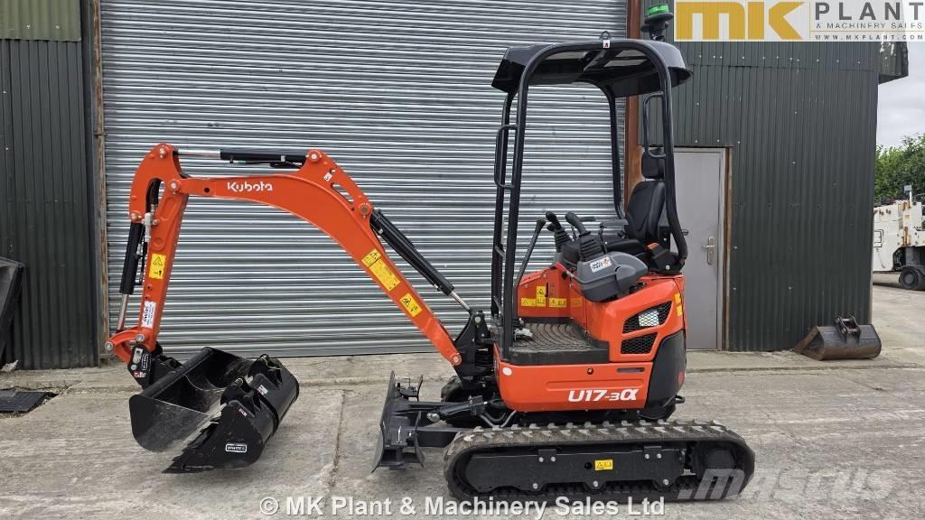 Kubota U 17-3a Mini Excavators <7t (Mini Diggers)