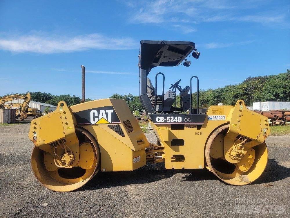 CAT CB 534 DXW Twin drum rollers