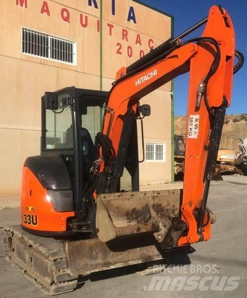 Hitachi ZX 33 U-5 A Mini Excavators <7t (Mini Diggers)