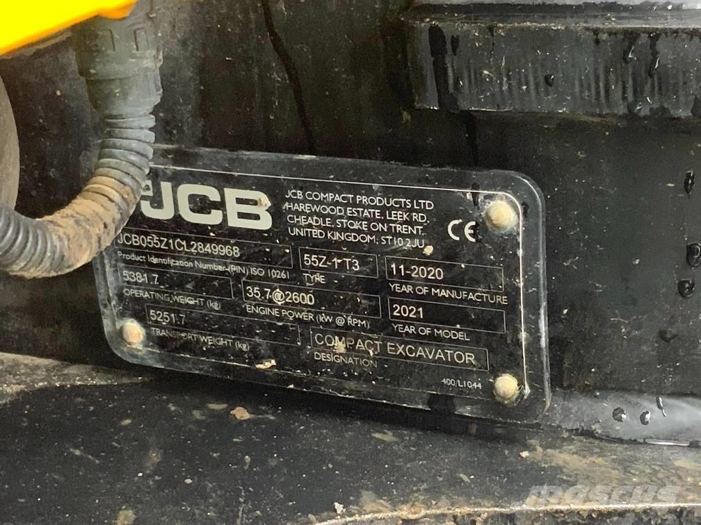 JCB 55 Z-1 Mini Excavators <7t (Mini Diggers)