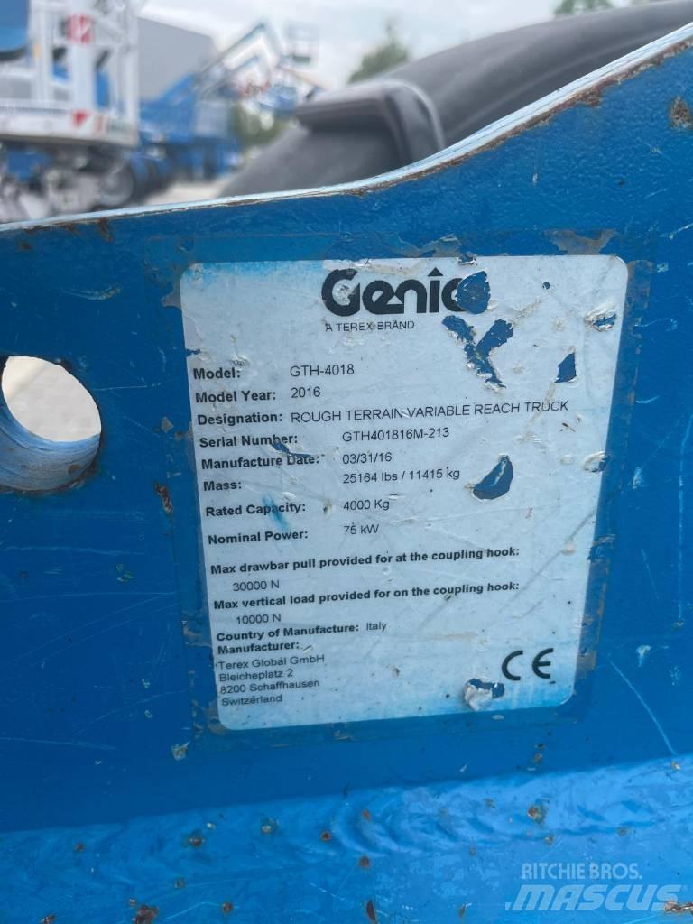Genie GTH 4018 Telescopic Handlers