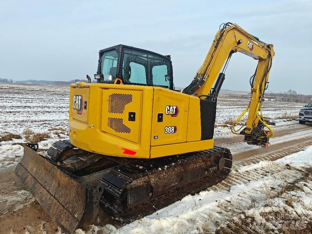 CAT 308  CR Mini excavators  7t - 12t