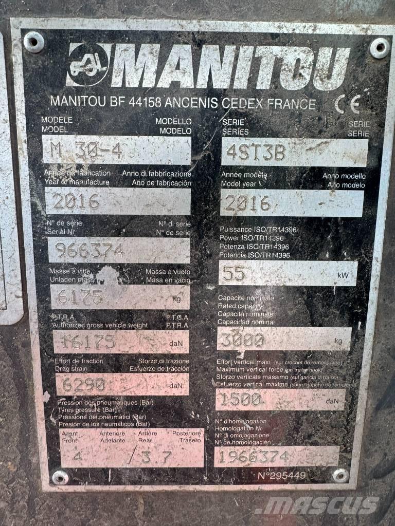 Manitou M30-4 Diesel Forklifts