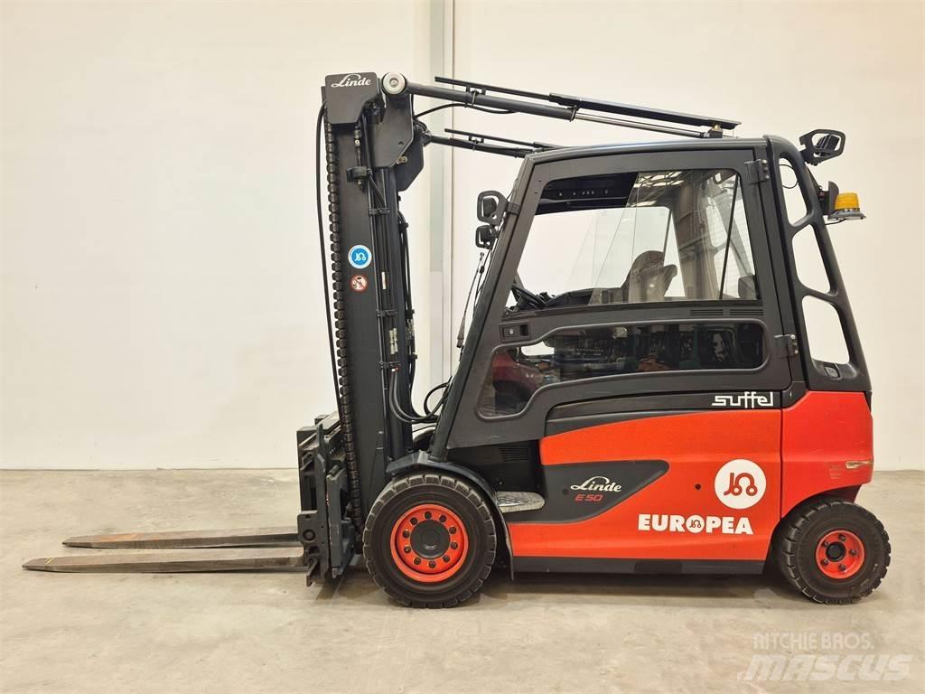 Linde E50HL 01 600 Electric Forklifts