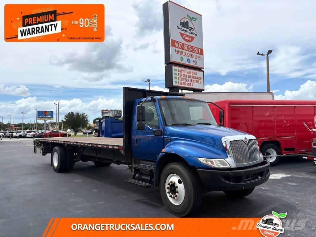International MV607 Flatbed Trucks