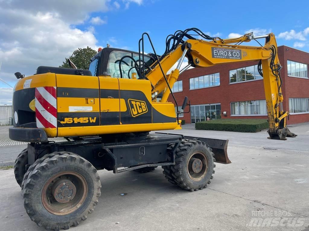 JCB JS 145 W Wheeled Excavators