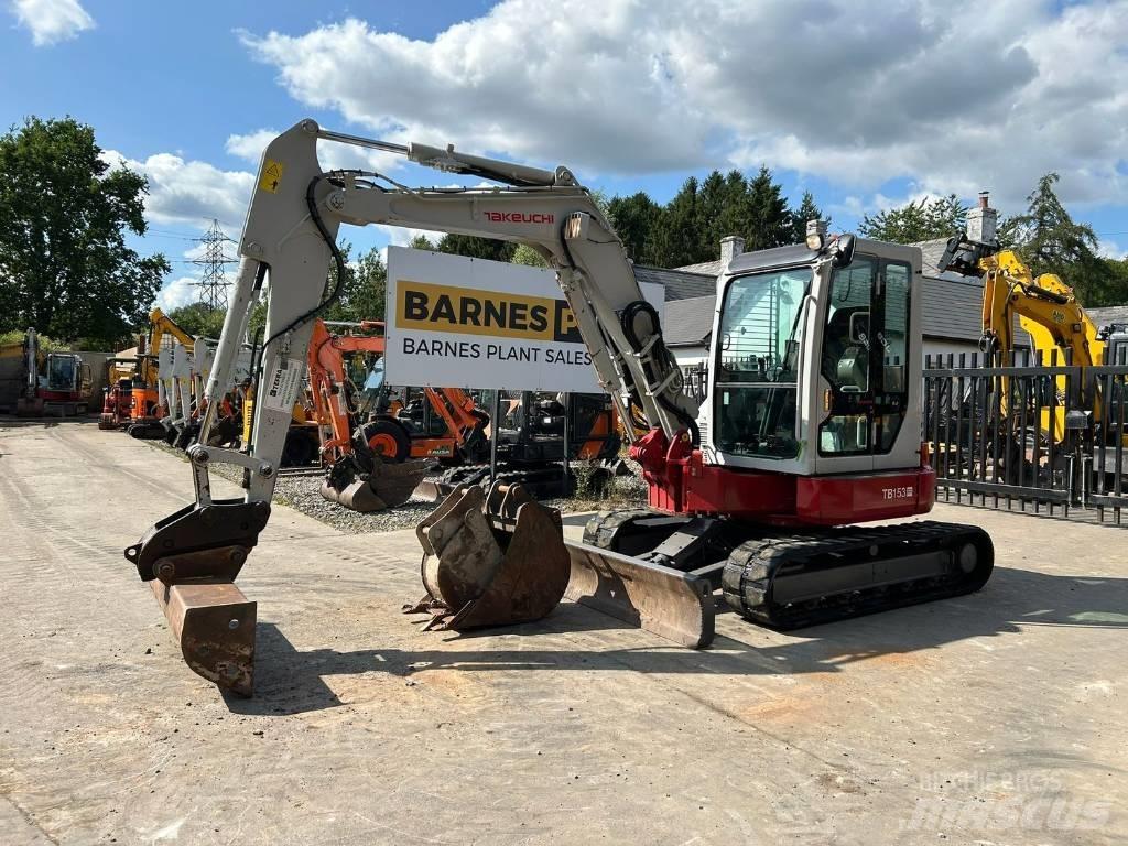 Takeuchi TB 153 FR Mini excavators  7t - 12t