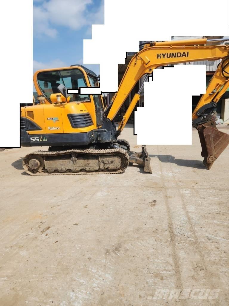 Hyundai Robex 55 Mini Excavators <7t (Mini Diggers)