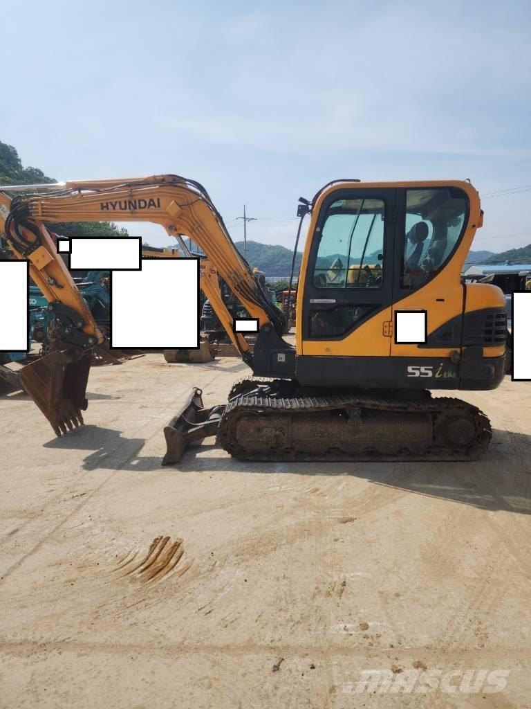 Hyundai Robex 55 Mini Excavators <7t (Mini Diggers)