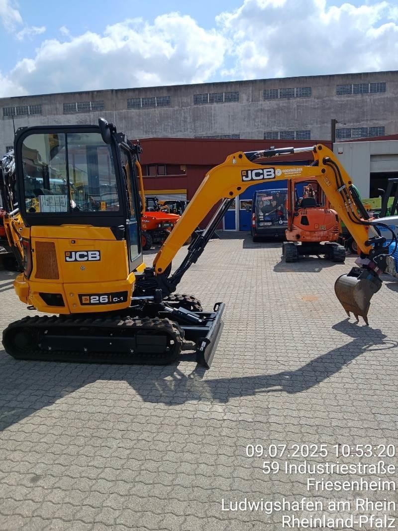 JCB 26C-1 Mini Excavators <7t (Mini Diggers)
