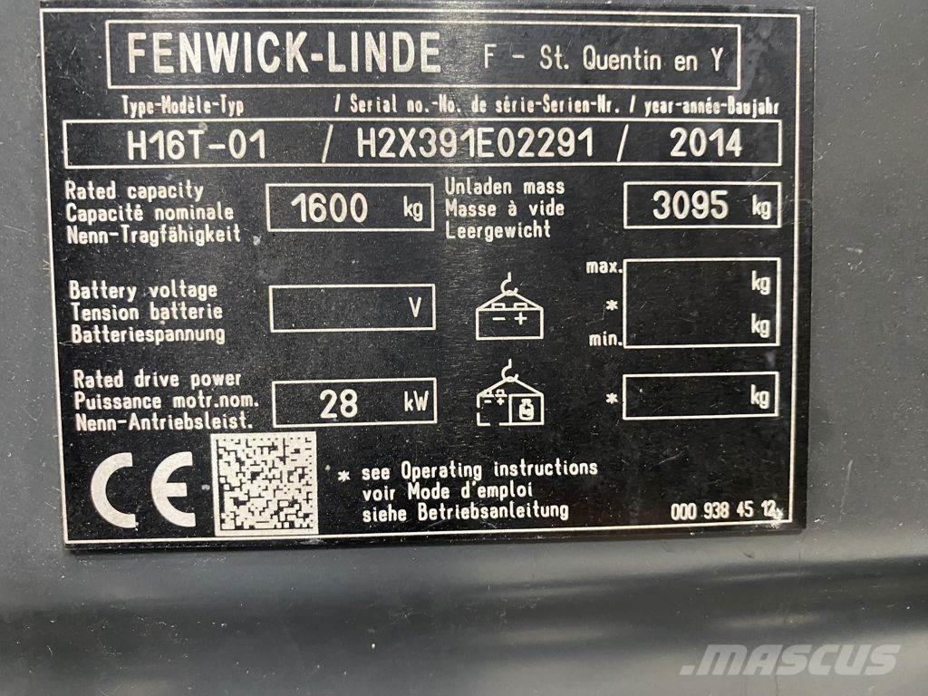 Linde H16T Misc Forklifts