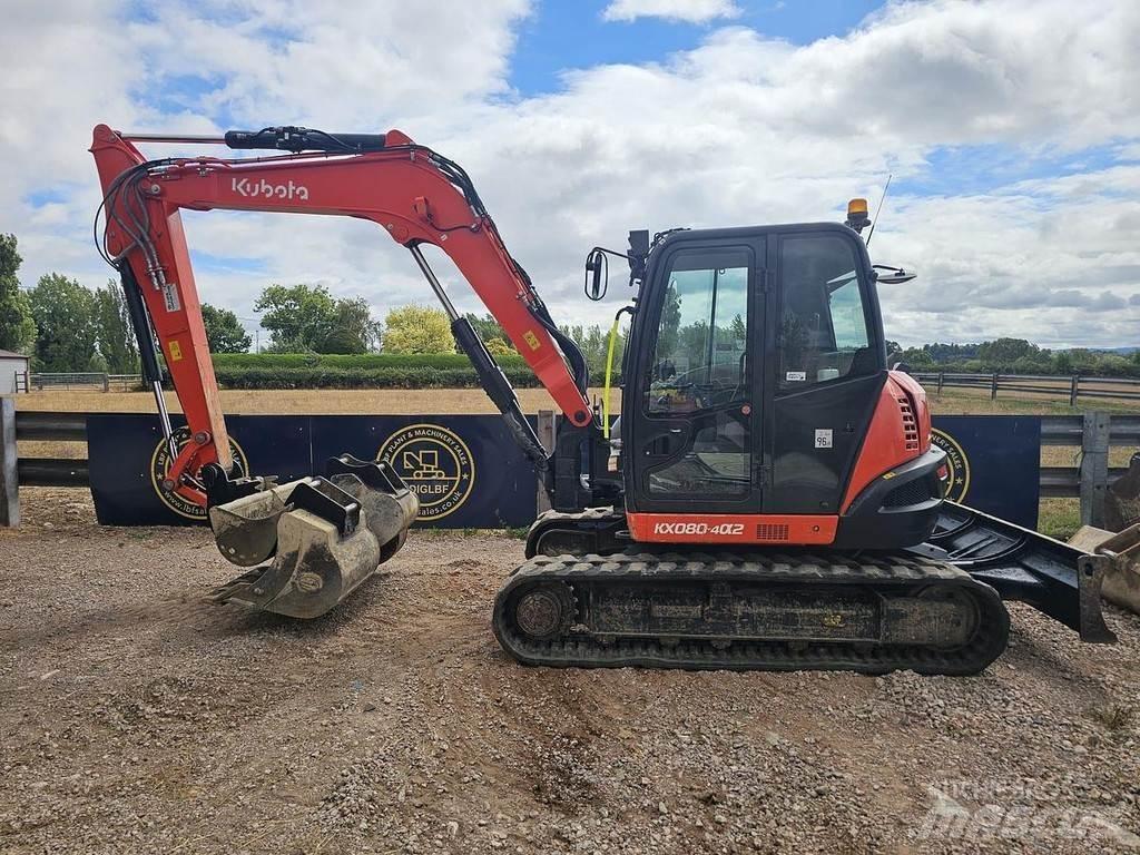 Kubota KX080-4 Special excavators