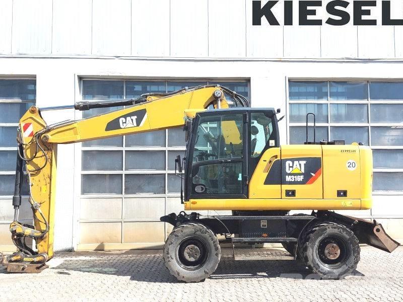 Caterpillar M 316 F Wheeled excavators