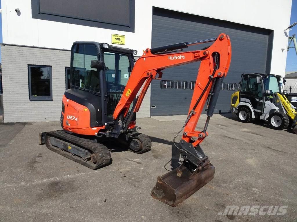 Kubota U27-4 Mini Excavators <7t (Mini Diggers)