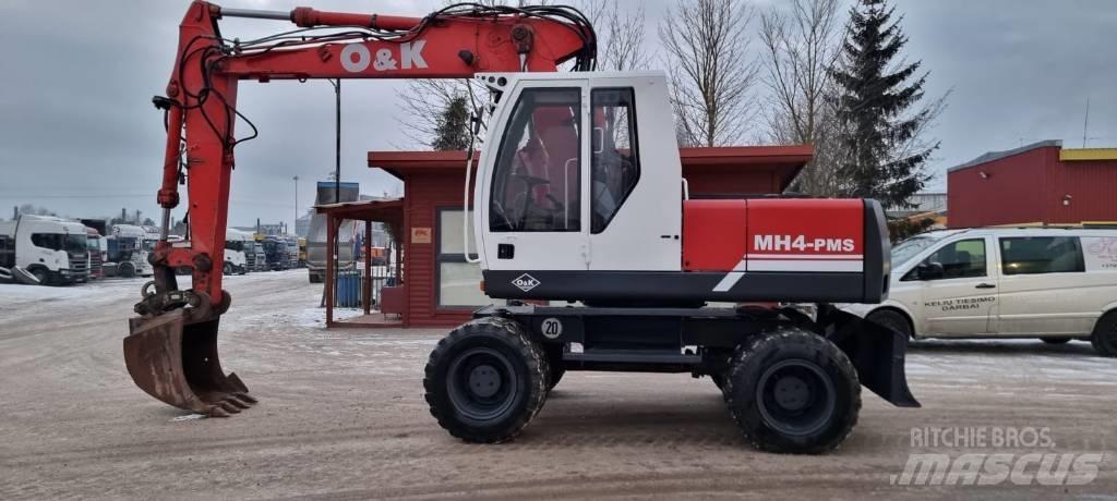 O&K MH 4 PMS Wheeled Excavators
