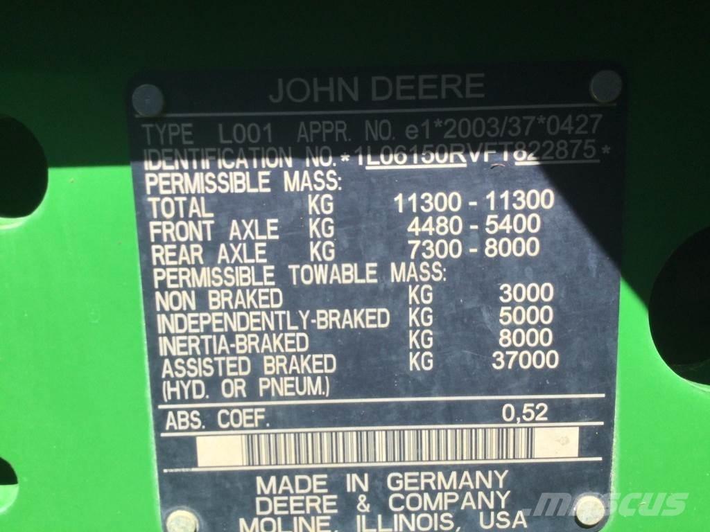 John Deere 6150R Tractors