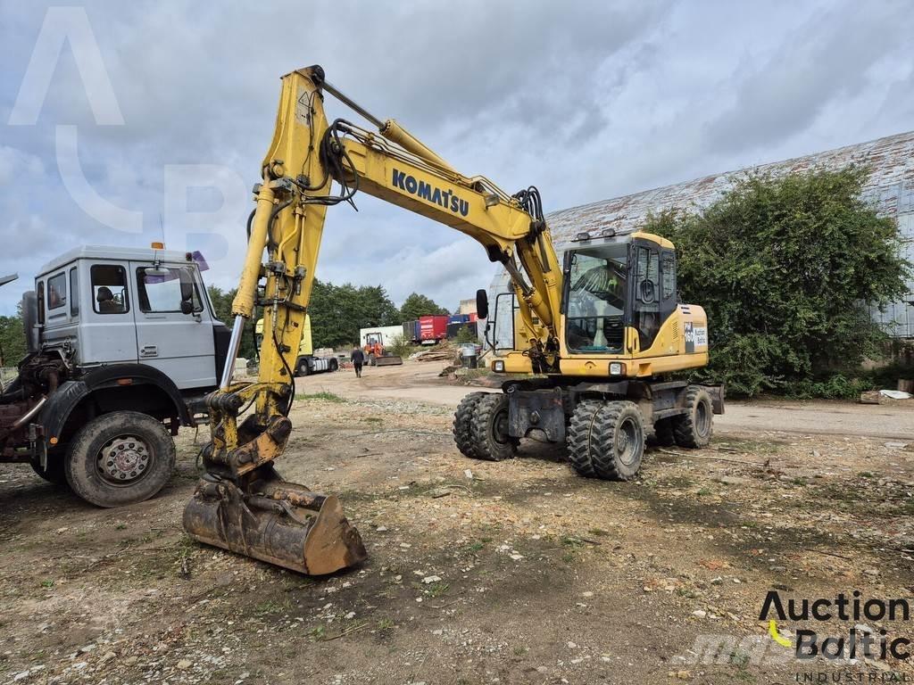 Komatsu PW160-7 Wheeled Excavators