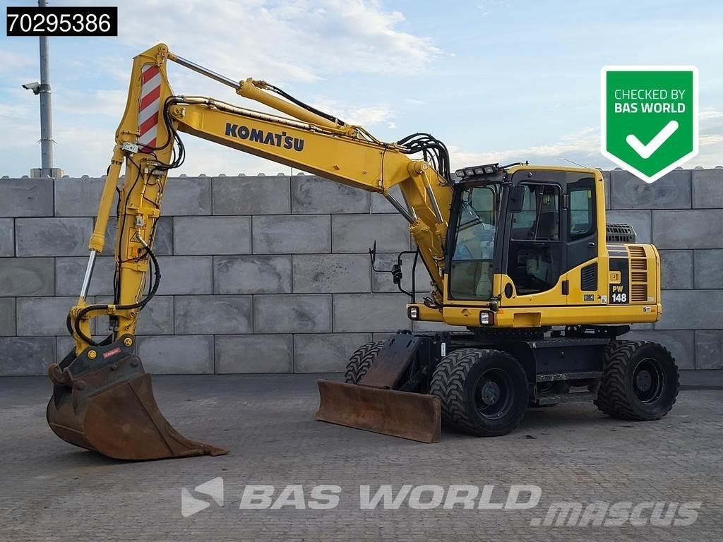 Komatsu PW148 -8 Wheeled Excavators