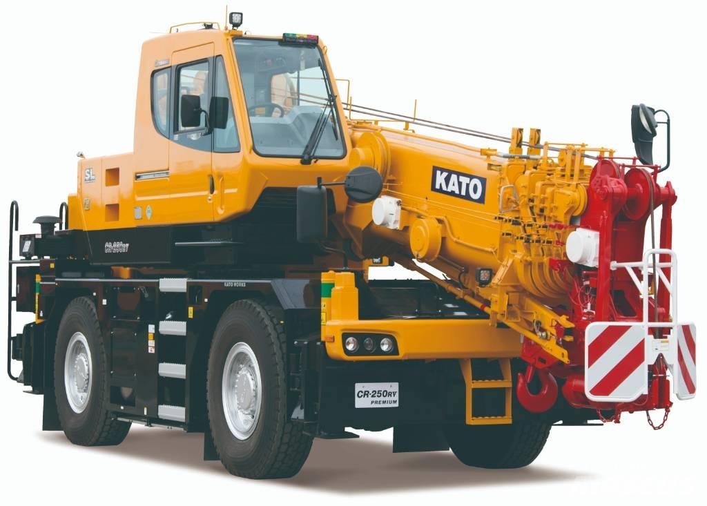 Kato CR-250Rv Mobile and all terrain cranes