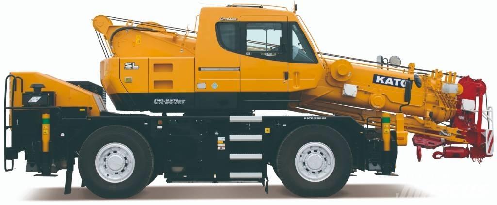 Kato CR-250Rv Mobile and all terrain cranes