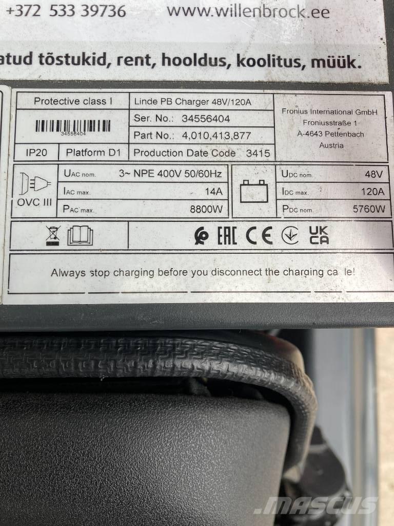 Linde EG20PH/1275-02 Electric Forklifts