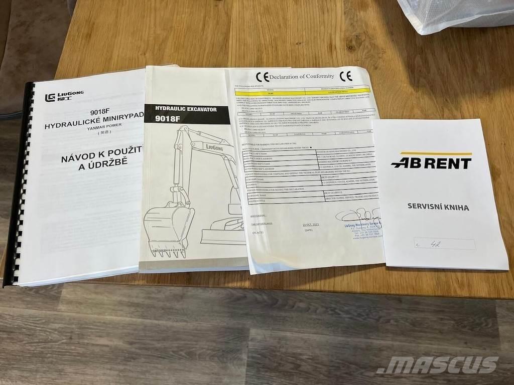 LiuGong 9018F Mini Excavators <7t (Mini Diggers)