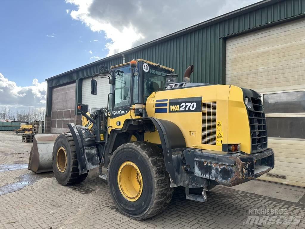 Komatsu WA270 8 Wheel Loaders