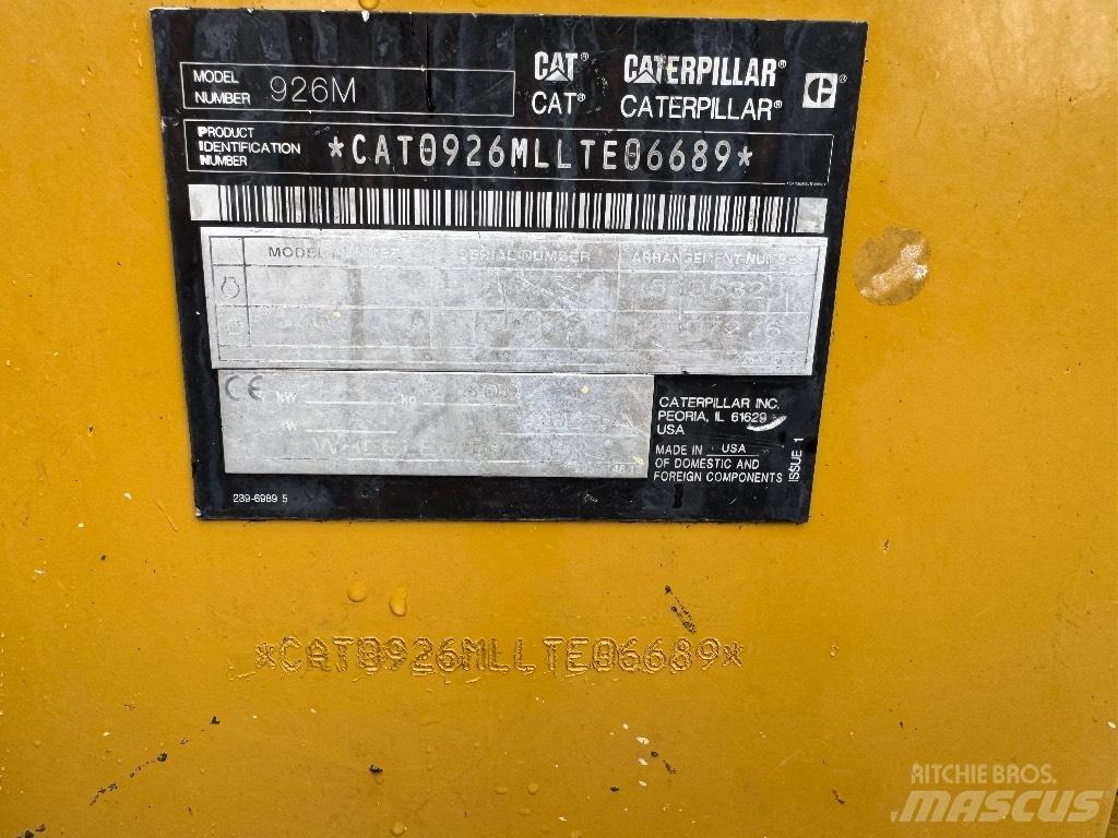 CAT 926 M Wheel Loaders