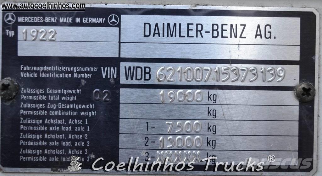 Mercedes-Benz 1922 K Boom / Crane / Bucket Trucks