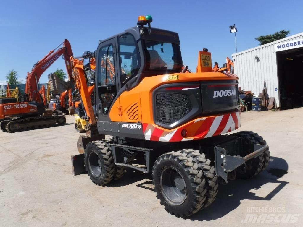 Doosan DX 100W-7 Wheeled Excavators